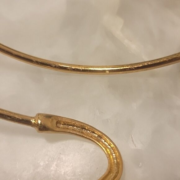 Jules Smith Snake Charmer Arm Cuff Bracelet 12K Gold Wrap Dainty Feminine Boho - Picture 6 of 6